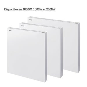 Radiateur électrique connecté à inertie sèche ARLAN 1000W ACOVA
