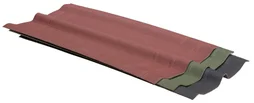 Faîtière Bitumée Vert, L.1 M