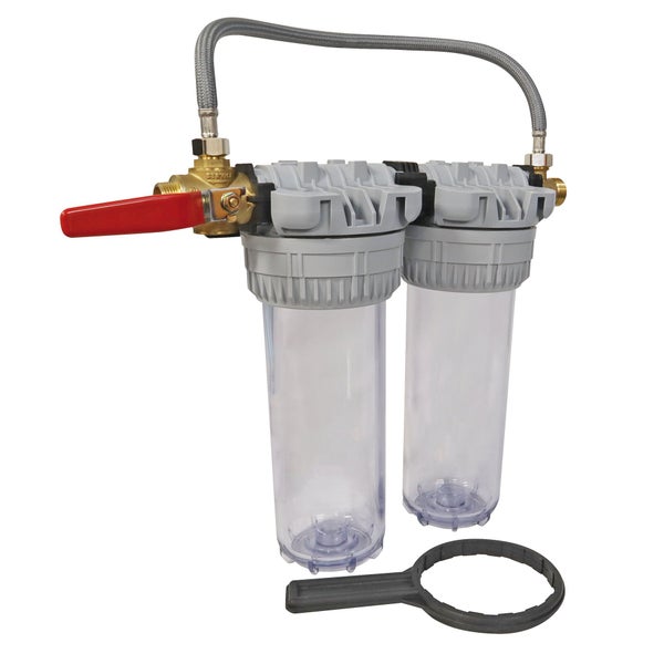 Porte filtre bypass sl10 2 bols avant adoucisseur equation