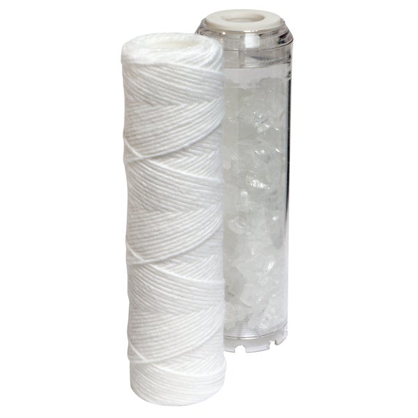 Kit 2 cartouches filtre a eau anti calcaire et anti sediment equation
