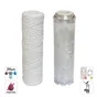 Kit 2 cartouches filtre a eau anti calcaire et anti sediment equation