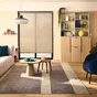 Etagère murale en métal orange SPACEO, H.6 x L.60 cm x P.20 cm