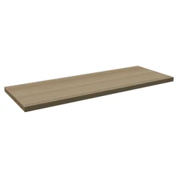 Etagère murale effet chêne SPACEO, L.90 cm x P.28 cm, Ep.1.8 cm