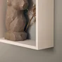 Lot de 3 étagères cube blanche SPACEO, H.30 x L.30 cm x P.9.7 cm, Ep.1.2 cm