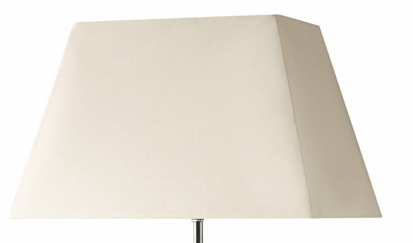 Abat-Jour Cubic, 36 Cm, Toiline, Blanc Ivoire N°3 Inspire