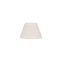 Abat-Jour Sweet H.13 Cm, Diam.19 Cm, Toiline, Blanc Ivoire N°3 Inspire