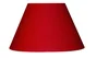 Abat-Jour Sweet, 25 Cm, Toiline, Rouge-Rouge N°5 Inspire