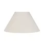 Abat-Jour Sweet H.24 Cm, Diam.45 Cm, Toiline, Blanc Ivoire N°3 Inspire