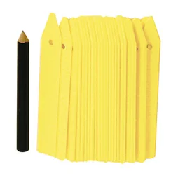 25 Étiquettes À Suspendre + Crayon Nortene