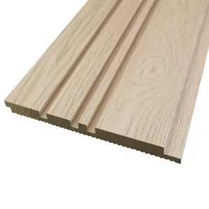 Panneau tasseau MDF décor bois chêne naturel Viggo ARTENS, 260x21 cm
