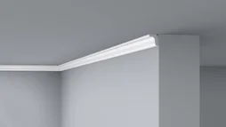 Moulure polystyrène blanche DC0, 25x15mm longueur 2m DECOFLAIR