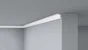 Moulure polystyrène blanche DC0, 25x15mm longueur 2m DECOFLAIR