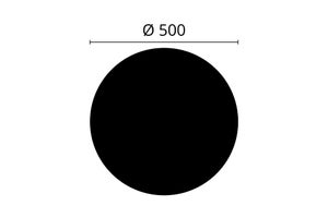Rosace M67 en polyuréthane, Diam.50 cm, L.4 x l.52 cm