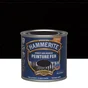 Peinture Fer Extérieur Direct Sur Rouille Hammerite Noir Ferronnerie Mat 0.25 L