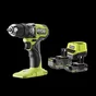 Perceuse à percussion RYOBI 18 V 2 Ah RPD18BL1-2C50SA31