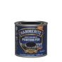 Peinture Fer Extérieur Direct Sur Rouille Hammerite Noir Martelé 0.25 L