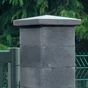 Chapeau Pointu Gris, H.5 X L.36 X P.36 Cm