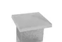 Chapeau Pointu Gris, H.5 X L.36 X P.36 Cm