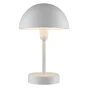 Lampe de table rechargeable USB, H.25 cm, aluminium, blanc, Ellen NORDLUX