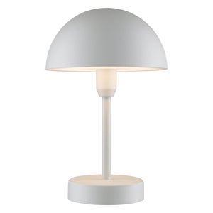 Lampe de table rechargeable USB, H.25 cm, aluminium, blanc, Ellen NORDLUX