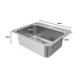 Cuve ELEKI, 50 cm, Inox