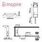Spot encastré extraflat led d12 cct dimmable ip44 rond blanc , INSPIRE