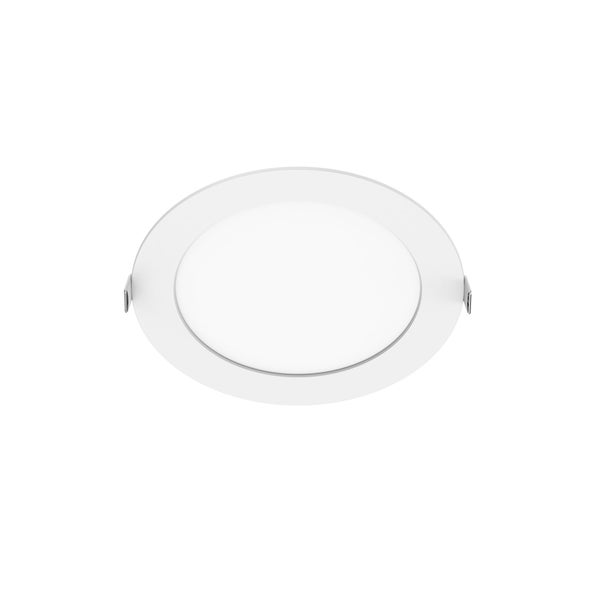 Spot encastrable led diam.17 cm INSPIRE, rond blanc