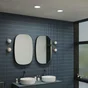 Spot encastrable led diam.17 cm INSPIRE, rond blanc