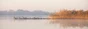 Toile imprimée Lac d'automne, CEANOTHE 30 x 97 cm
