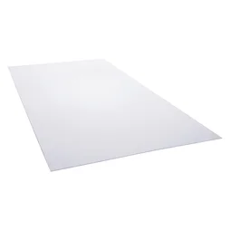 Plaque polyéthylène transparente Lisse L.200 x 100 cm x 2.5 mm