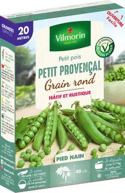 Graine potager Pois petit provencal VILMORIN