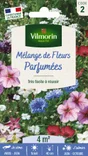 Mélange de fleurs parfumées multicolore