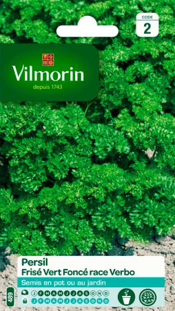 Persil frisé vert foncé verbo VILMORIN 5 g