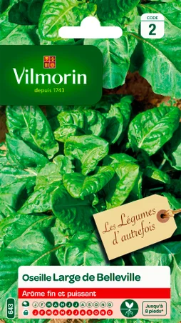 Oseille de belleville VILMORIN 3 g