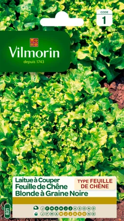 Laitue feuille de chêne blonde VILMORIN 4 g