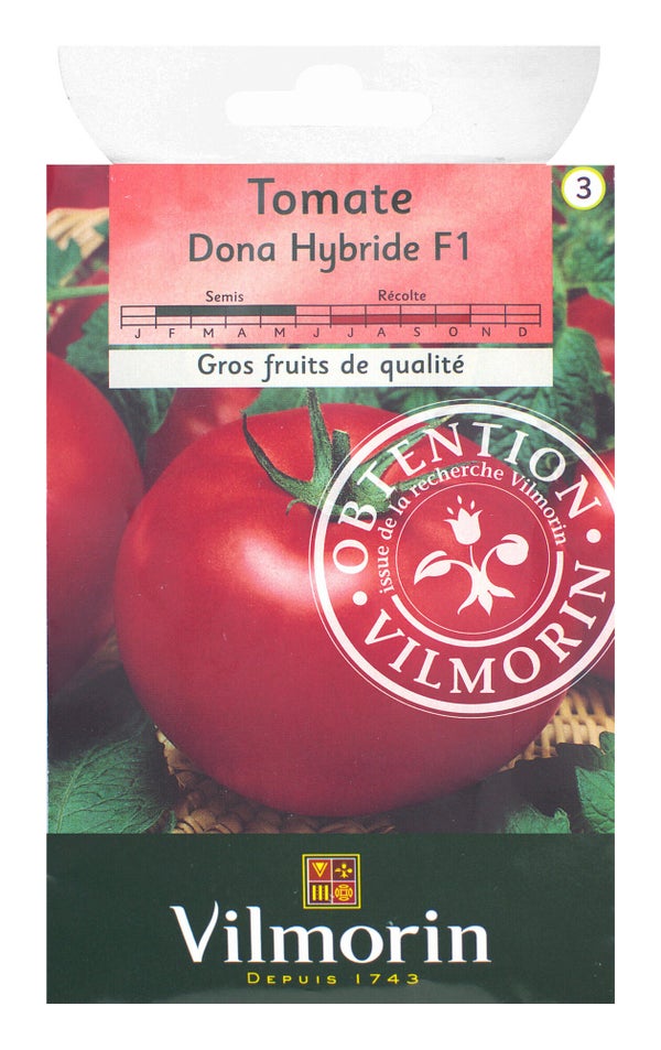 Tomate dona, hybride f1 VILMORIN 0.3 g