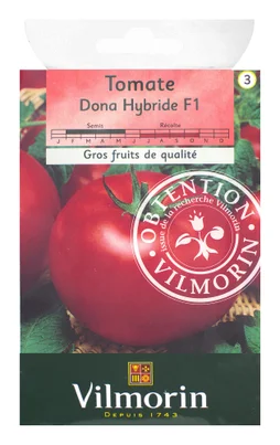 Tomate dona, hybride f1 VILMORIN 0.3 g