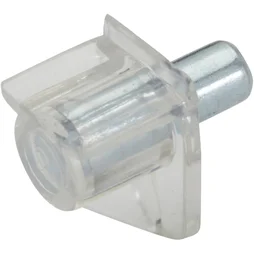 Lot De 8 Taquets À Enfoncer, Plastique Translucide, Diam.5 Mm