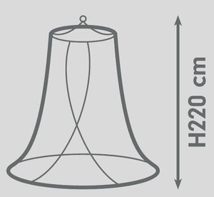 Moustiquaire Pour Lit Moskitop H.220 X L.850 Cm