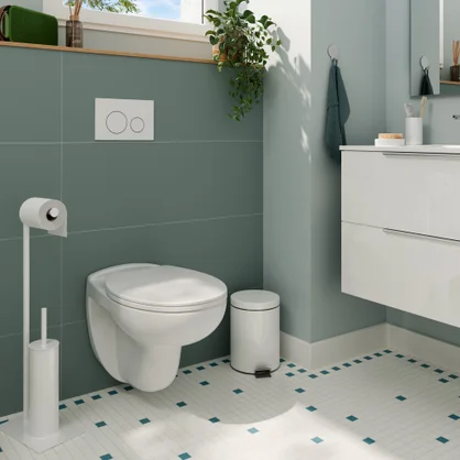 Cuvette pour wc suspendu sans bride essential sensea