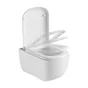 Cuvette pour wc suspendu sans bride remix