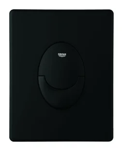 Plaque de commande noire pour WC suspendu, GROHE Solido for SENSEA