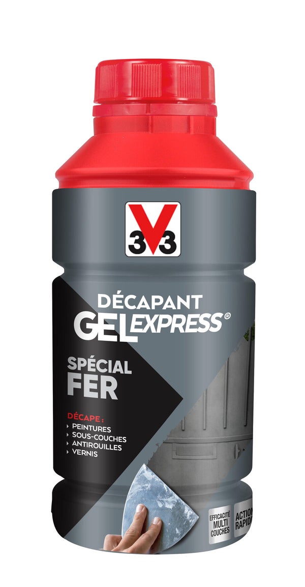 Décapant Fer V33 Gel Express, 0.5 L