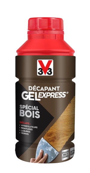 Décapant Bois V33 Gel Express, 0.5 L