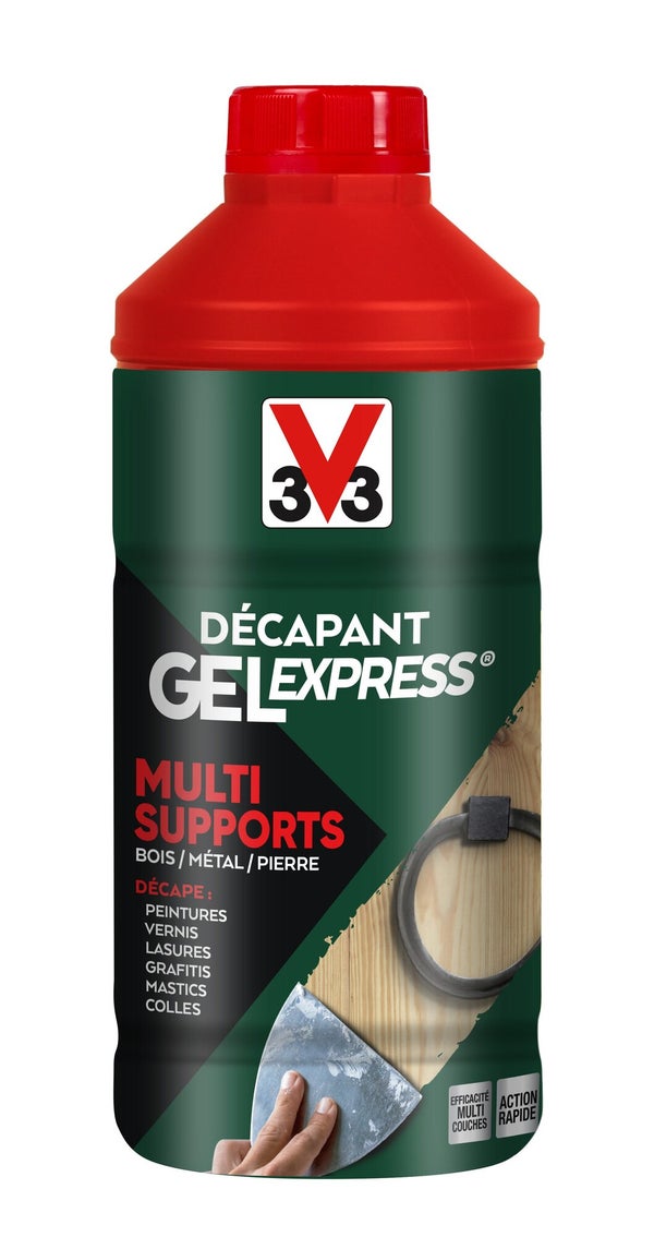 Décapant Multisupport V33 Gel Express, 1 L