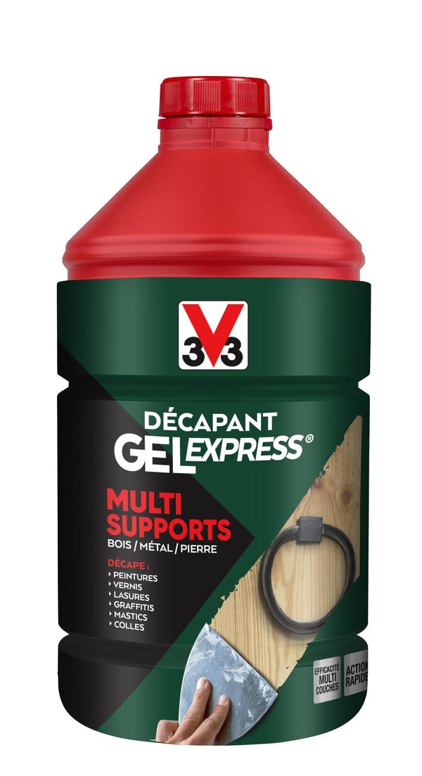 Décapant Multisupport V33 Gel Express, 2 L