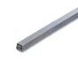 Carré Plein Acier Brut, L.1 M X L.0.6 Cm X H.0.6 Cm
