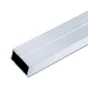 Tube Rectangulaire Aluminium Brut, L.1 M X L.1.95 Cm X H.1.15 Cm