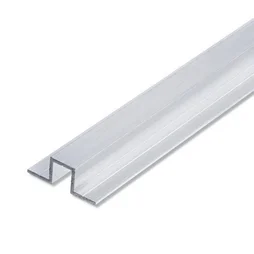 U Carré Aluminium Brut, L.1 M X L.2.05 Cm X H.0.75 Cm