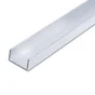 U Rectangulaire Aluminium Brut, L.2.5 M X L.1.95 Cm X H.1.15 Cm
